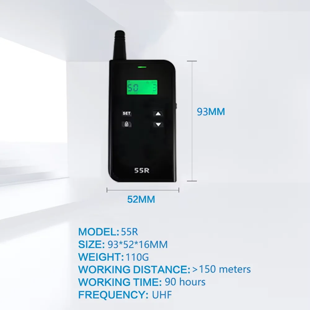 

Wireless Whisper Tour Guide System Store and Transmit pre-recorded audio For Tourism Group Service Meeting Gathering pilgrimage