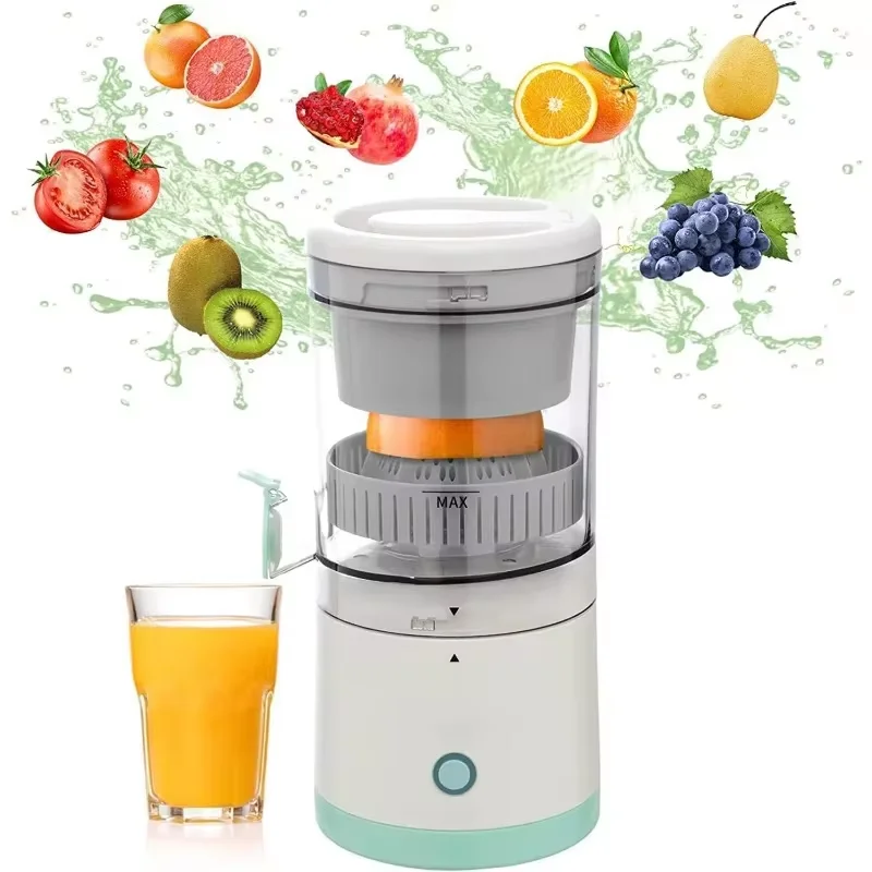 Citrus Orange Juice Maker Machine  Electric USB Charge Portable Hands Free Citrus Orange Juice Maker Machine Citrus Juicer