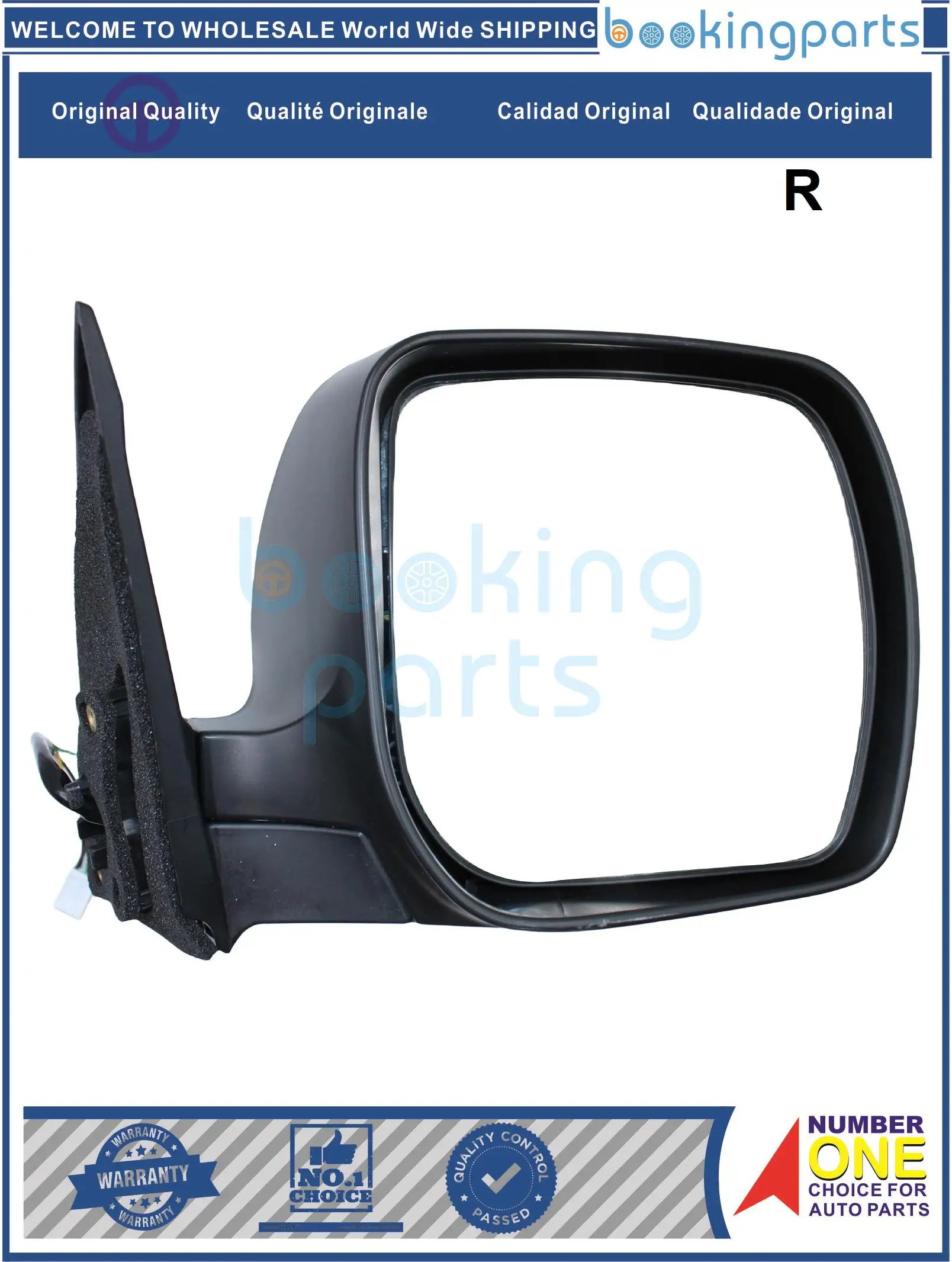 MRR47053(R-LHD-5LINE), Mirror For SUBARU FORESTER 09-10 [ELECTRIC ADJUST GLASS]