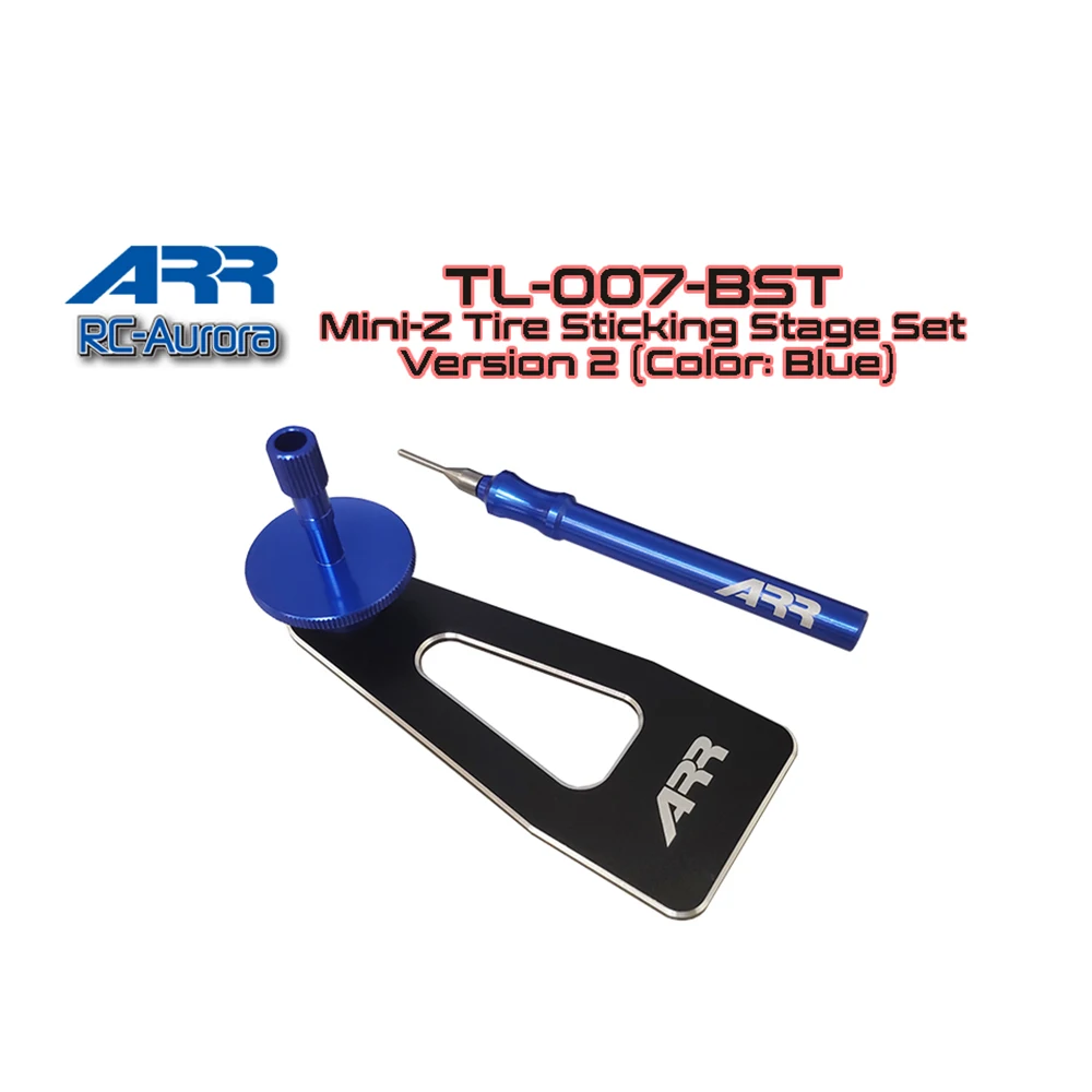 

RC-Aurora ARR Mini-Z Tire Sticking Stage Set Version 2 (Color: Blue) #TL-007-BST