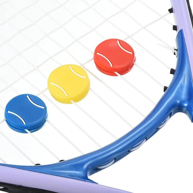 

1/2pcs Colorful Tennis Racket Shock Absorber Vibration Dampener Anti-vibration Silicone Tennis Shock Absorber Sports Accessories