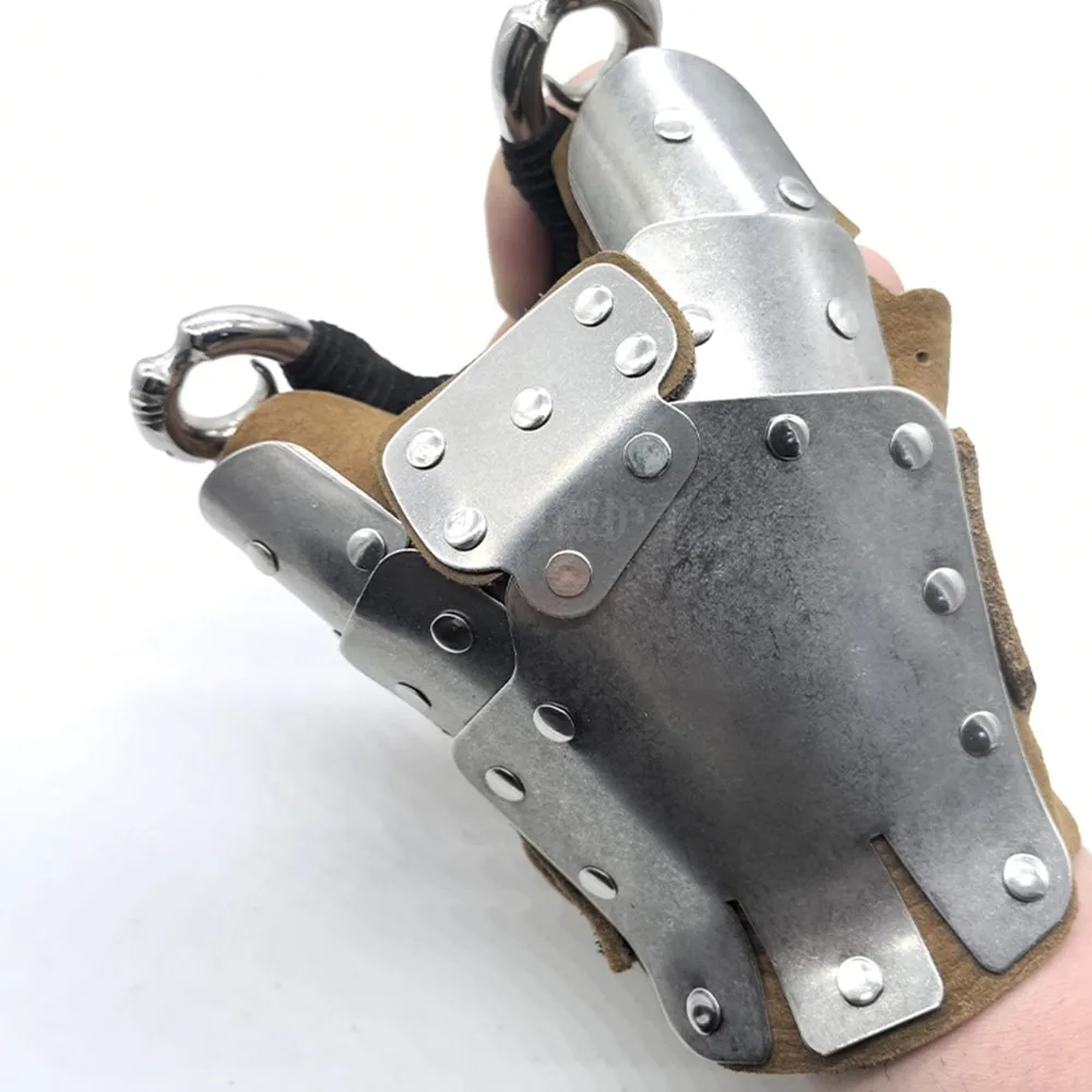 قفازات واقية للرماية عامة، قفازات رماية من الفولاذ المقاوم للصدأ 304 للأسماك، قفازات واقية للرماية لليسار واليمين