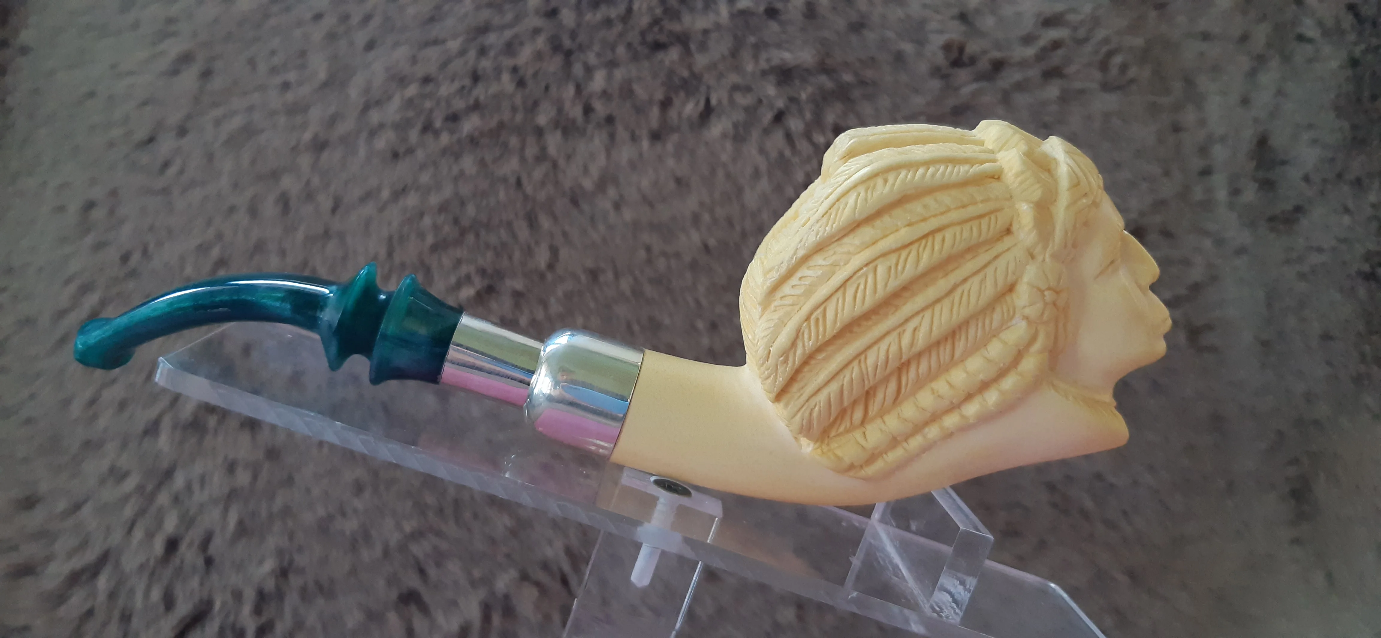 Handmade Block Meerschaum Pipe