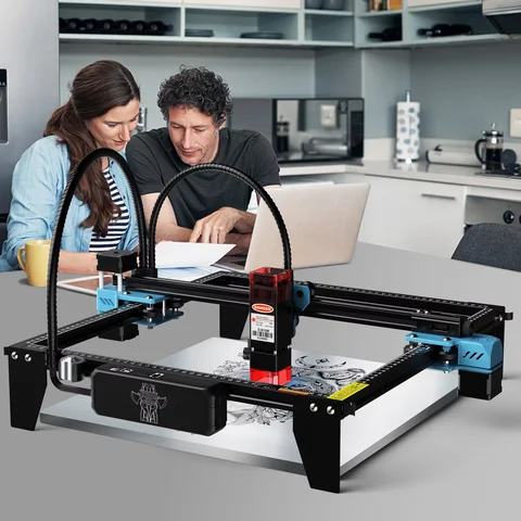 TwoTrees TTS-10 Pro 80W lasergravör rostfritt stål DIY-logotypskrivare metall TTS-55Pro lasergraveringsmaskin CNC-träskärning 7 best sales CNC-laser - №2