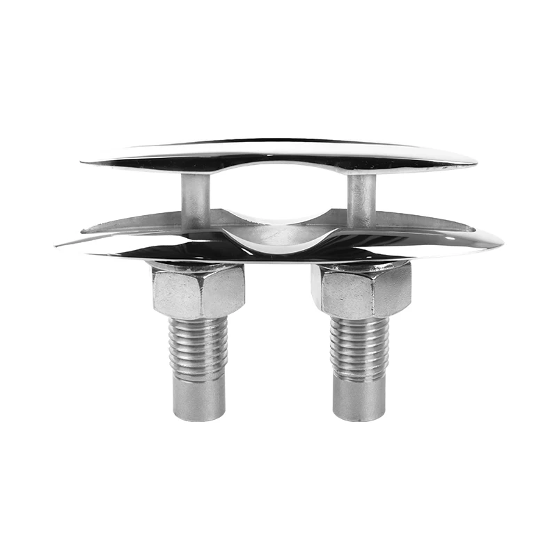 316 Stainless Steel 5inch 6inch Heavy Pop Up Cleat Boat Accessories Save Space Mooring Dock Neat Cleat Marine Boat Yacht Bollard