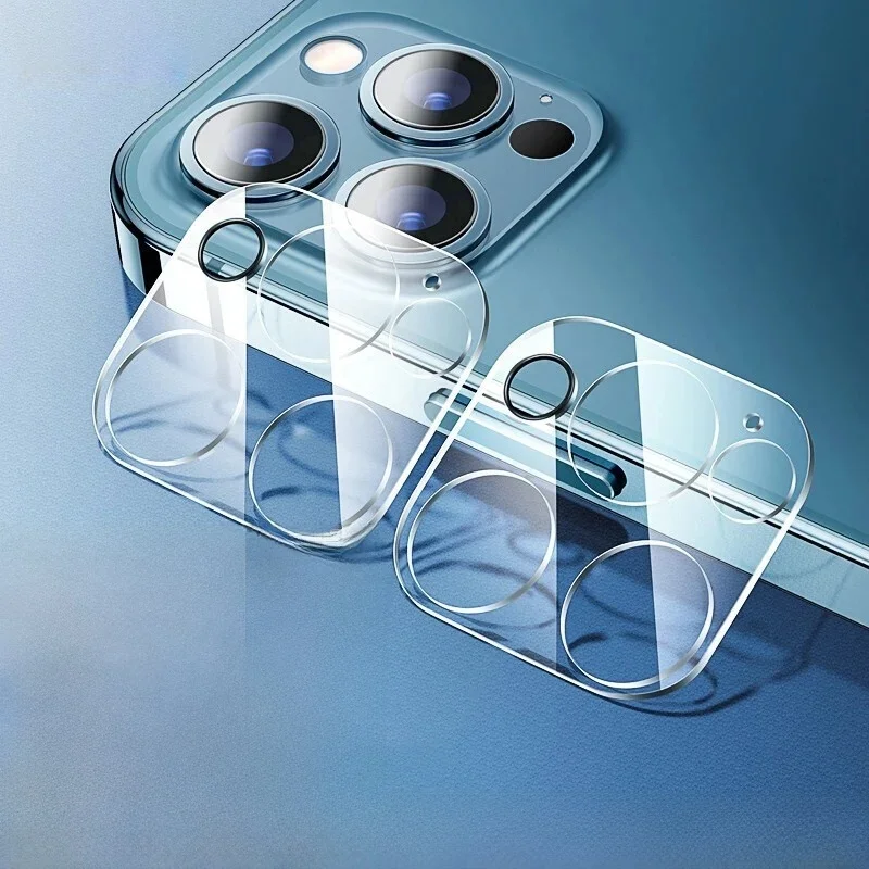 Film de Protection d'objectif de caméra HD, 3 pièces, pour iPhone 16 14 15 Pro Max Plus, couverture complète, protecteur d'objectif pour 13 11 12 PRO Mini