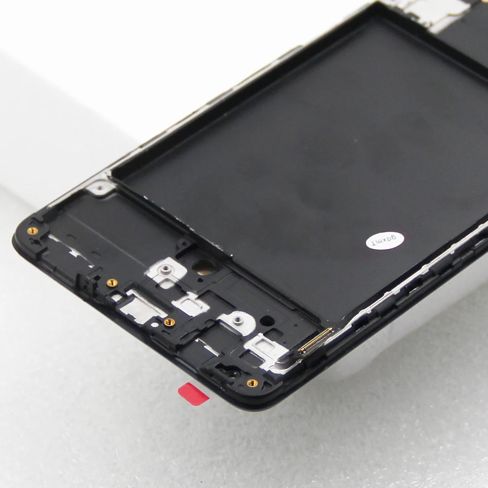 Display LCD AMOLED A71 4G per Samsung A715 SM-A715F/DSN SM-A715F/DS Display Touch Screen Frame Digitizer Assembly