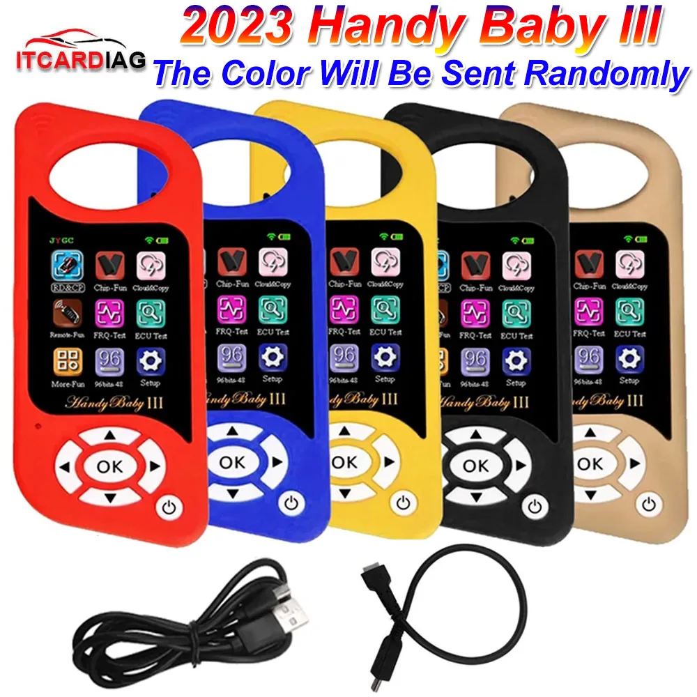 2023 Newest HandyBaby3 HandyBaby III Cbay Key Hand-held JMD WiFi Car Key Copier Auto Key Programmer for 4D/46/48/G/KING/Red Chip