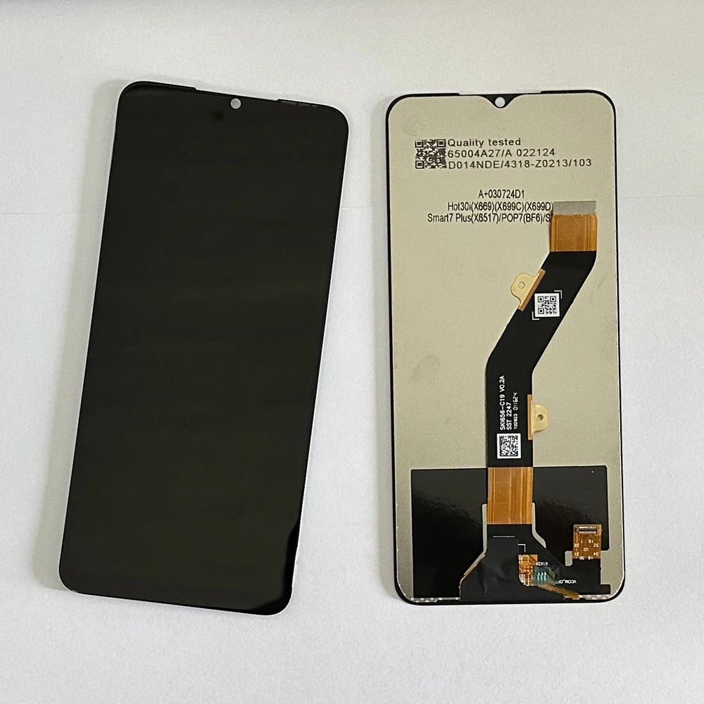 X669 X669C X669D 100% Test Lcd For Infinix Hot 30i Display Touch Screen Digitizer Panel Assembly Lcd Screen