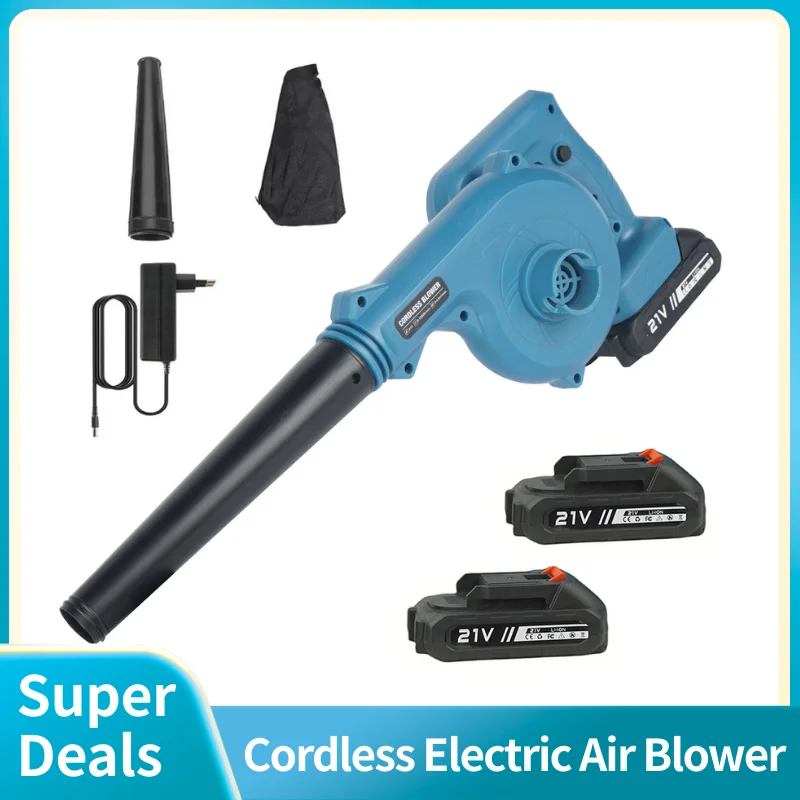 Makita – souffleur d'air électrique sans fil, collecteur de poussière d'ordinateur portable, feuilles tombées, outil de soufflage de neige pour batterie