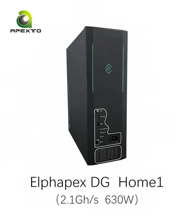 LATEST 2025 offer !!! Elphapex DG Home 1 2100M 630W Litecoin Dogecoin Bells Miner