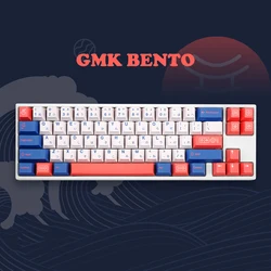 GMK Bento Keycaps, 134 Keys PBT Keycaps Cherry Profile DYE-SUB Personalized GMK Keycaps For Mechanical Keyboard