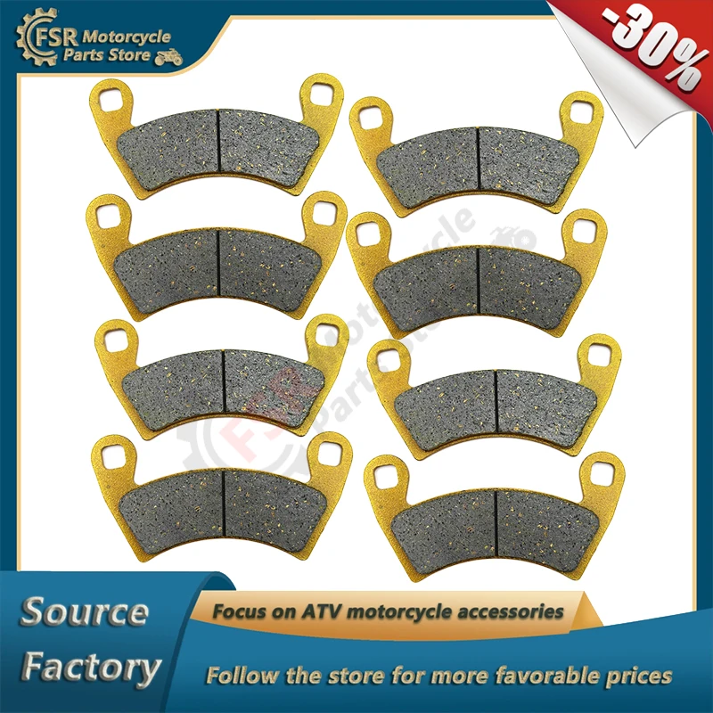 

Комплект тормозных колодок 4/2, для Polaris 400 Ranger 500 700 800 900 1000 Ranger RZR XP General 4 EPS Quad, детали