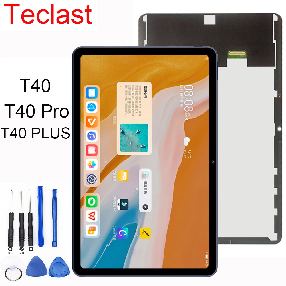 

LCD 10.4" inch Display LCD For TECLAST T40 PLUS T40 Pro Touch Screen Digitizer With Lcd Display Assembly repair