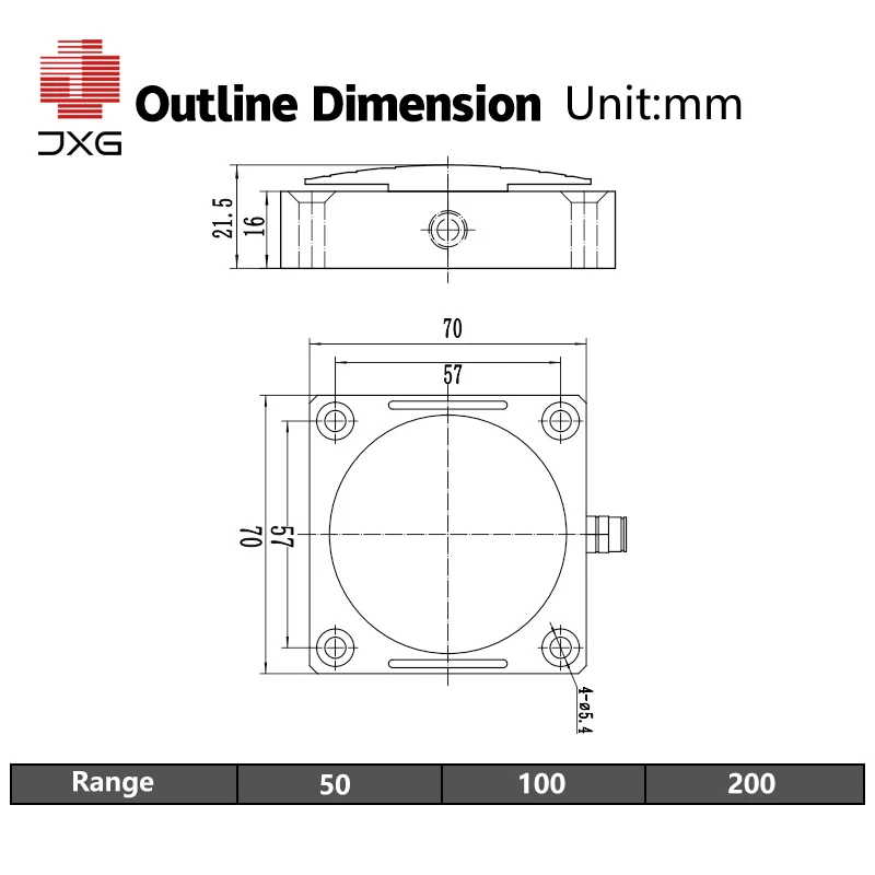 500N Alloy Button Load Cell Tension And Compression Force Sensor for Robot Car Brake Pedal Test Bench