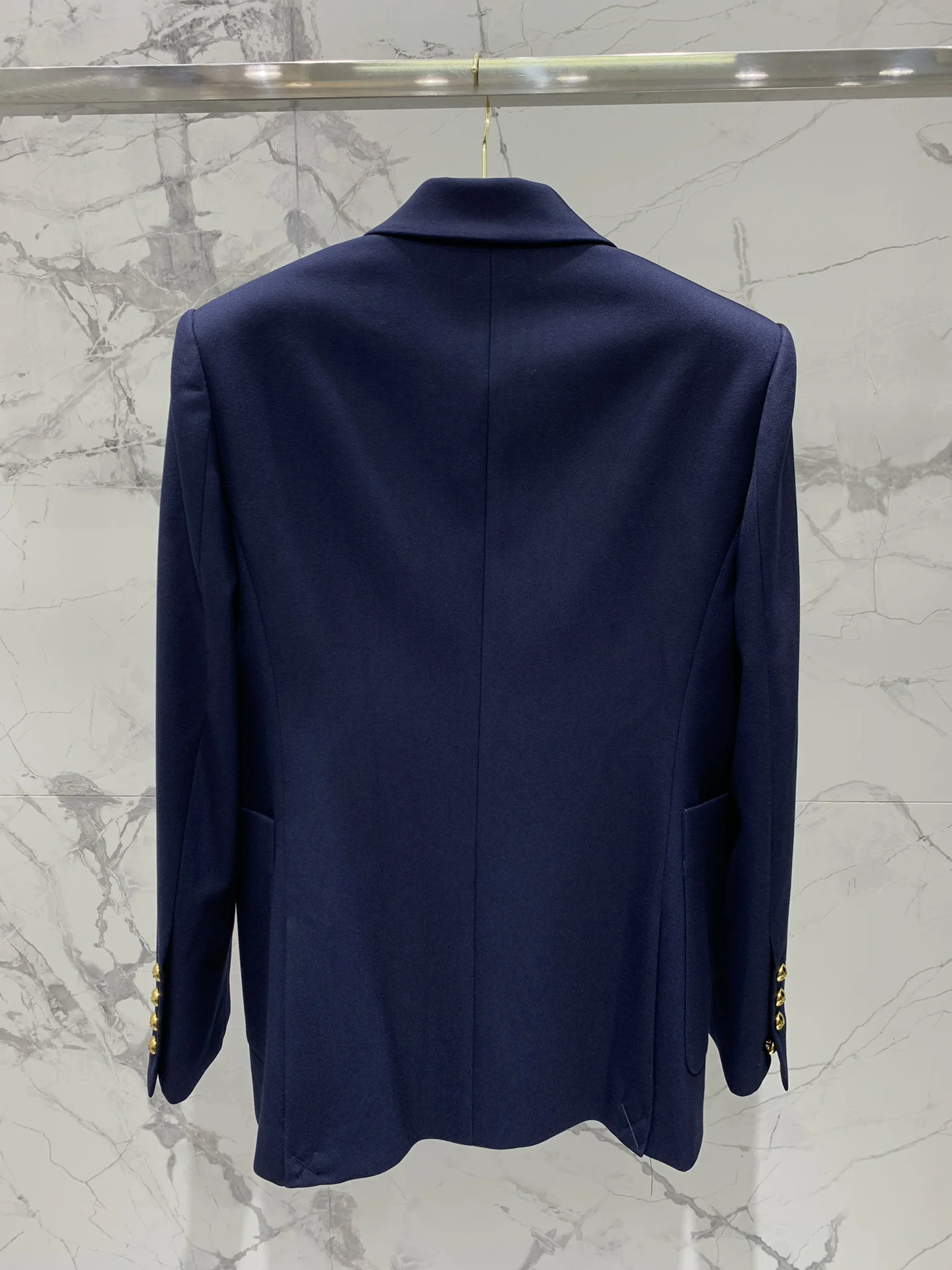 

High Quality Spring And Autumn Women's Casual Fashion Buttons Loose Pockets Suit Jacket JQ079