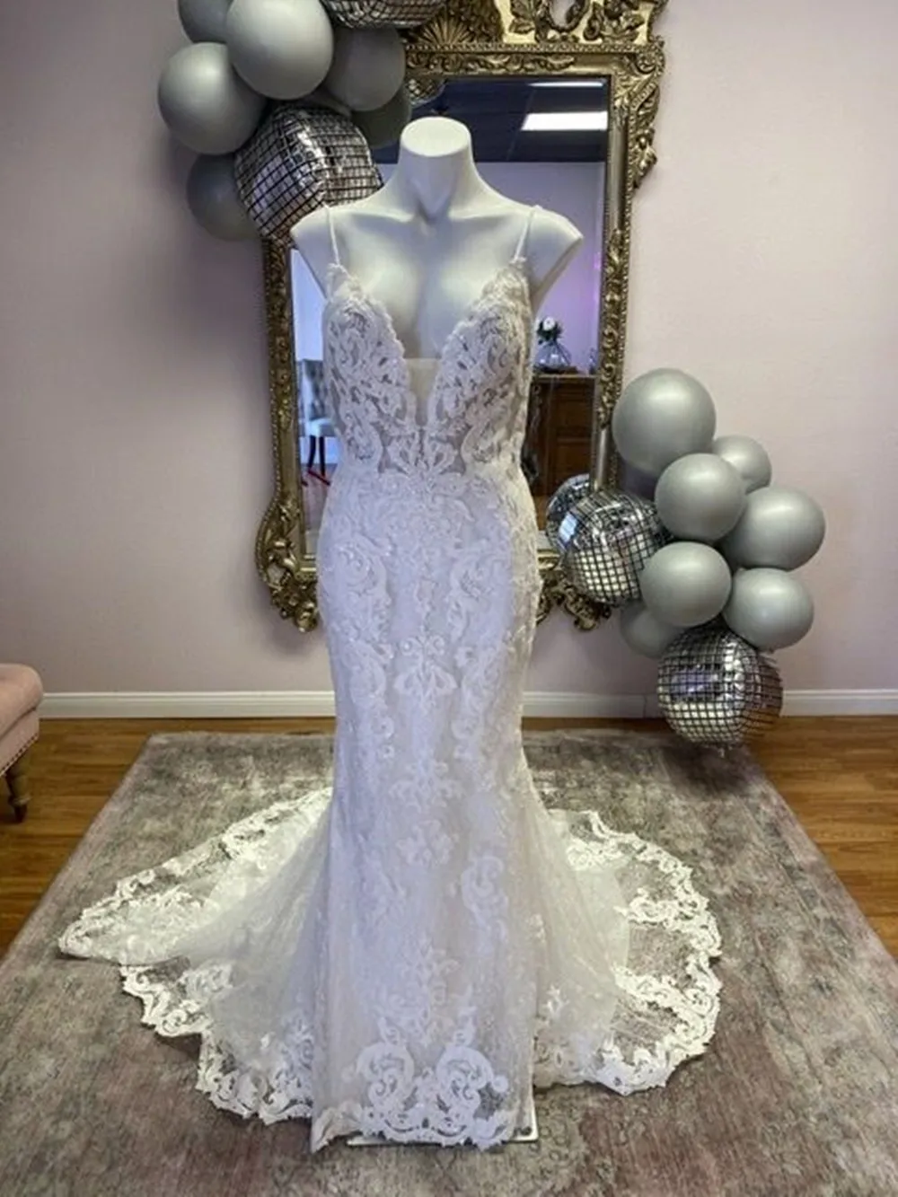 Luxury Mermaid Wedding Dresses Full Body Lace Embroidery Sweep Train Bridal Gown Vestido De Novia Sexy Open Back Wedding Dresses