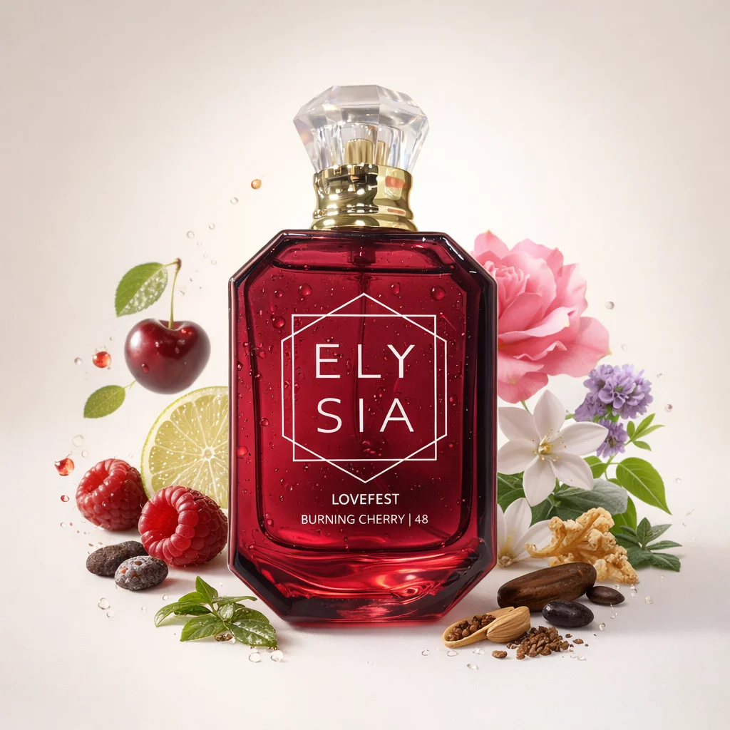 CLIVE DORRIS Lovefest Burning Cherry Eau de Parfum 50ml – Parfum Femme Cerise