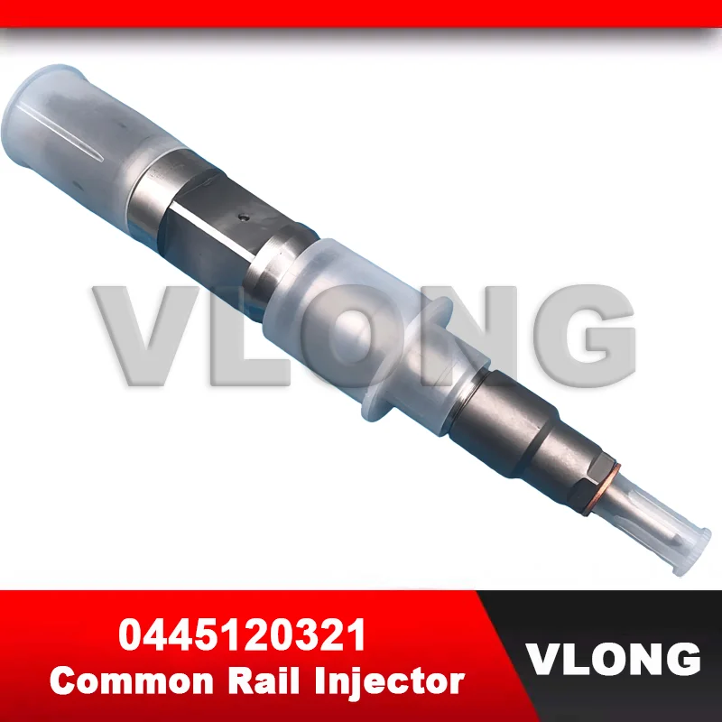 

6PCS Genuine New Diesel Inyector 0 445 120 321 Common Rail Fuel Injector For Sino Howo Heavy Truck CNHTC 0445 120 321 0445120321