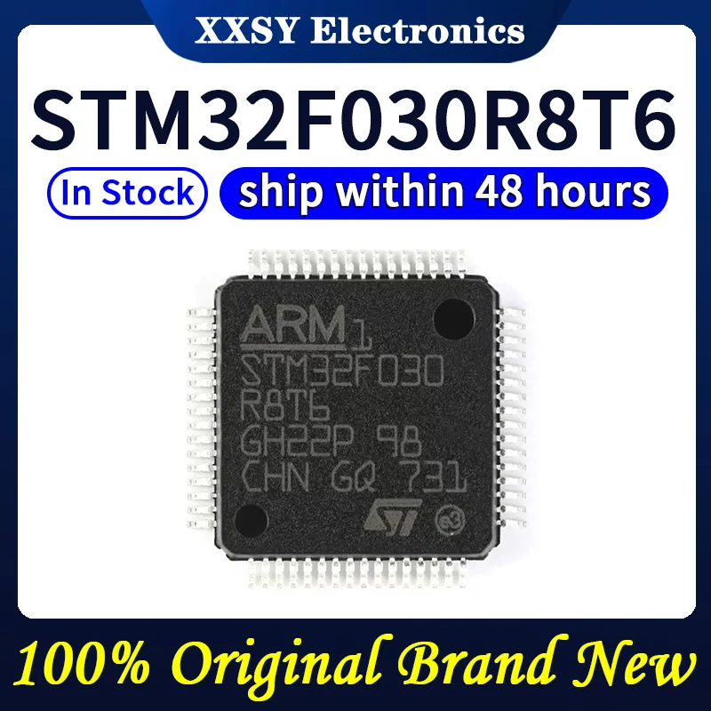 Lqfp64 stm32f030r8t6 100% 品質新品オリジナル