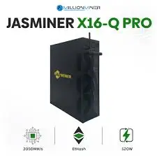 NEW JASMINER X16-Q Pro 2050MH 520W 8G ETC OCTA ZIL Miner Quiet WiFi with PSU NEW