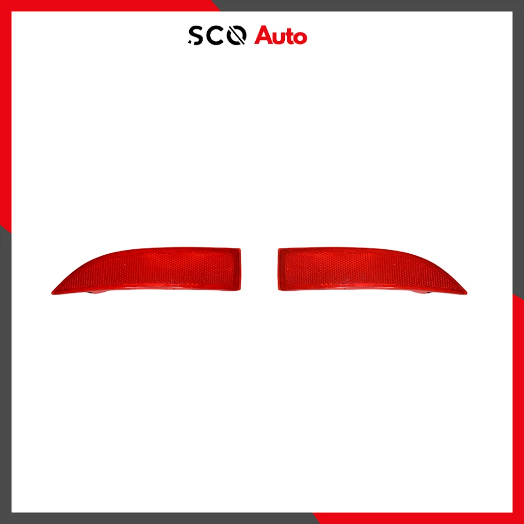 For Sandero for Symbol for Logan Reflector Rear Bumper Reflector Left Right Red Stripe 265659019R 265600427R