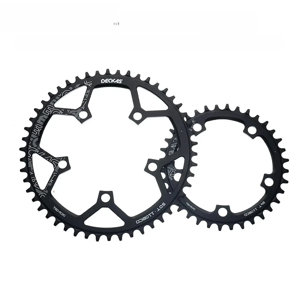 AliExpress NONE Deckas 110BCD Chainring Road Bike Narrow Wide tooth 36T 38T 40T 42T 44T 46T 48T 50T 52T 110BCD 5bolts bicycle Chainwheel