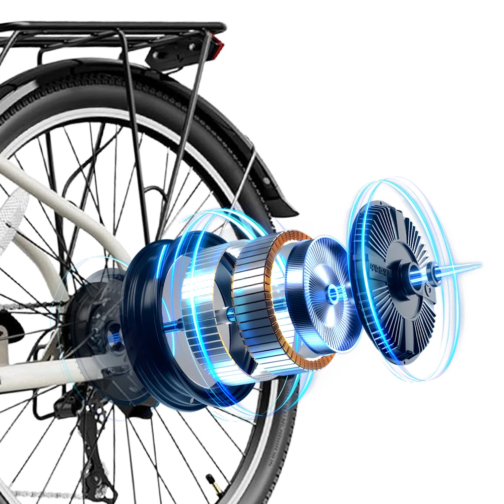 VOMO E-Bike 250W Bürstenloser Motor 36V15AH Lithium-Akku Hydraulische Bremse Elektrofahrrad 27,5-Zoll-Reifen 7-Gang-Schaltung ​ ​ Elektrofahrrad – Detail 3