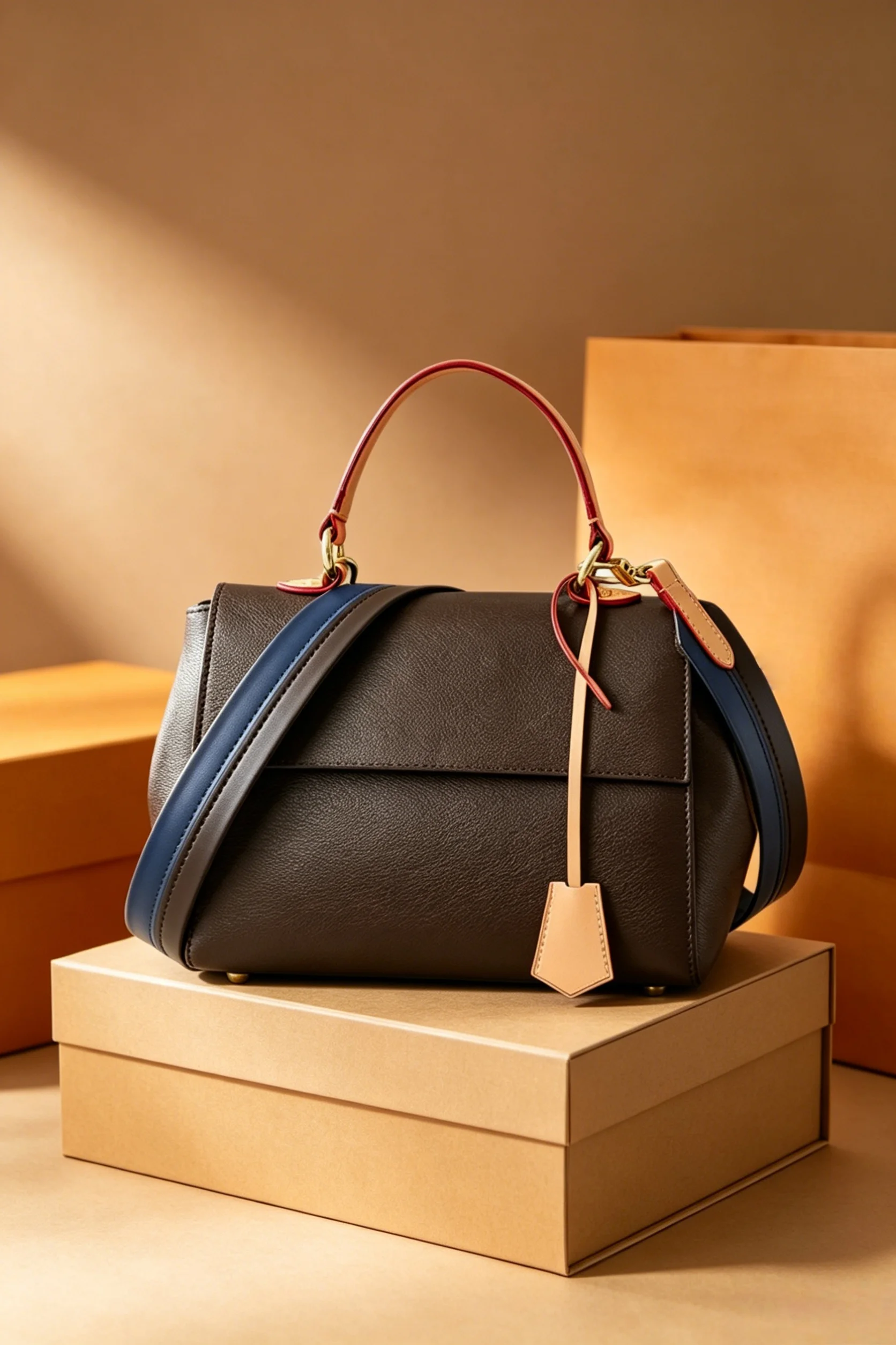 2026 Fashion New Women'S Bag 28X20X10CM Portable Business Handbag With Shoulder Strap Crossbody Shoulder Bag Without Box