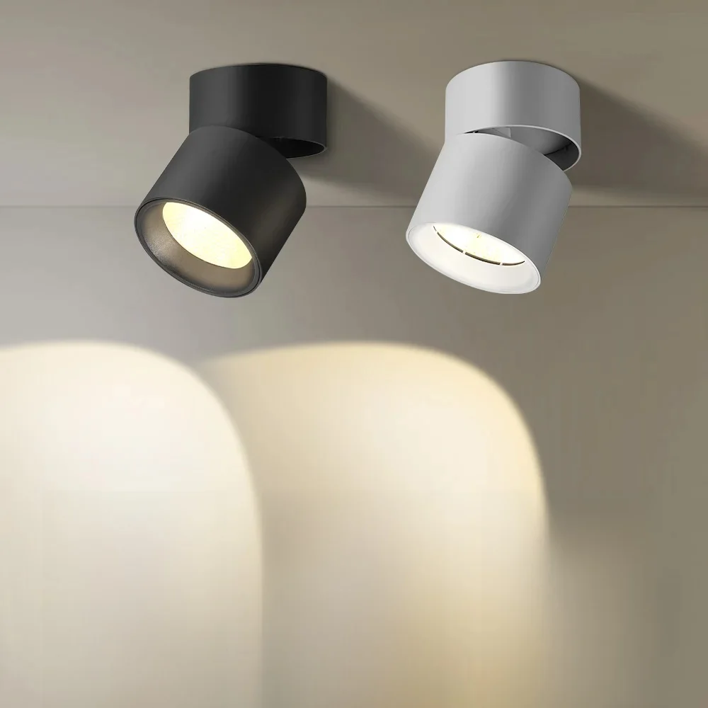 LED Strahler 3 Farbwechsel Zimmer Dekor Lampe Faltbare Downlight 220 v Hause Decken Lampe für Küche Schlafzimmer Wohnzimmer led Spot