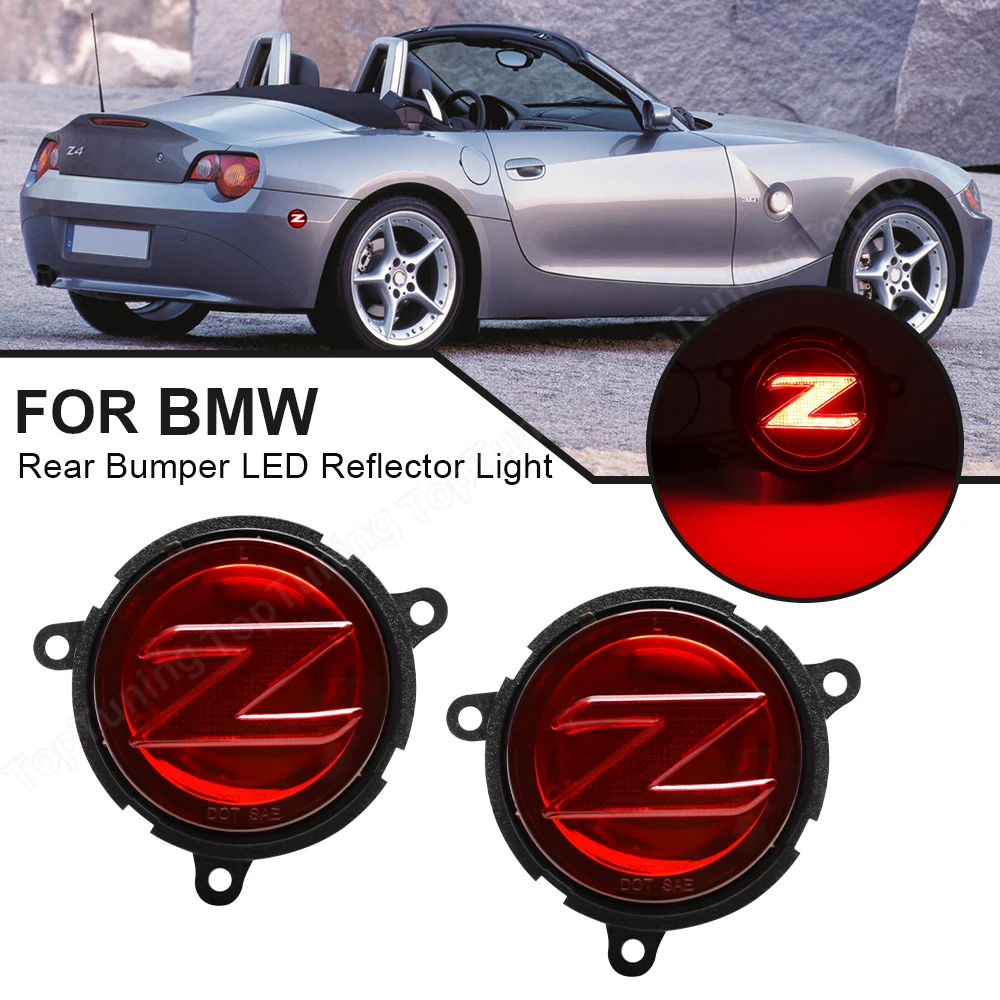 2PCS LED Rear Side Marker Light For BMW Z4 E85 Roadster 2003-2008 E86 Coupe 2006-2008 Turn Signal Blinker Lamp