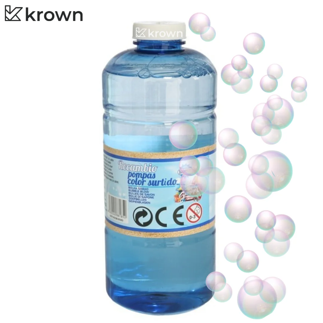 خليط الصابون المثالي لصنع فقاعات الهواء: تجربتي الحقيقية مع منتج KROWN-Liquid Soap Pompas