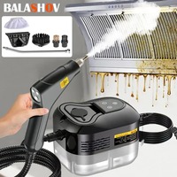 2500W High Pressure Steam Cleaner High Temperature Washing Machine for Home Air Conditioner Kitchen Hood Car Floor Cleaning Use