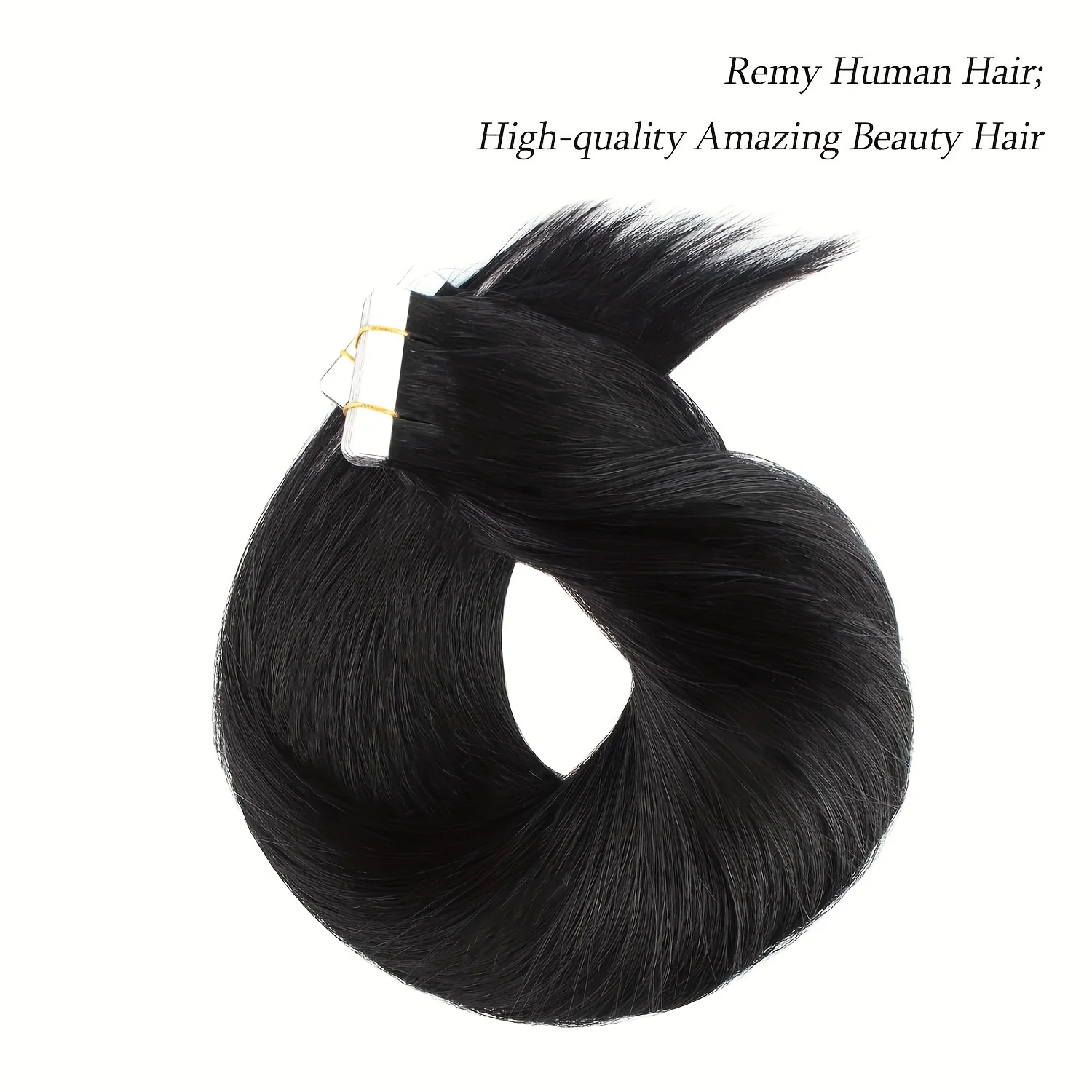 Tape in Hair Extensions Straight Human Hair Brazilian Hair 100% Remy Human Hair Tape Ins Extension 20 Pcs/pack for Women Tape in