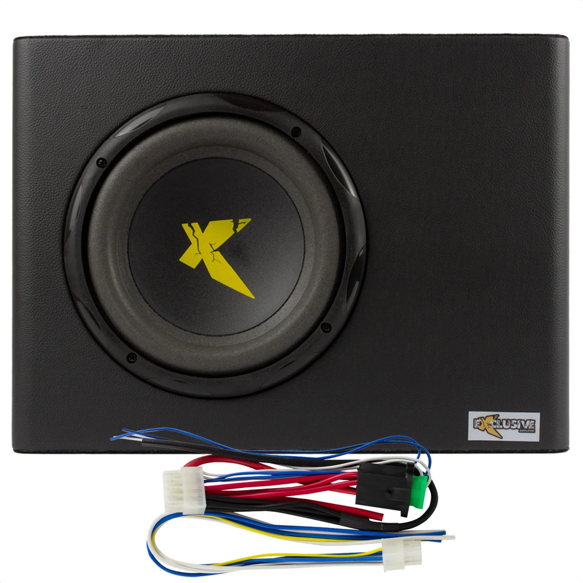 Subwoofer XC403 Slim 08 Inch 200W RMS Exclusive Amplified Sound Box