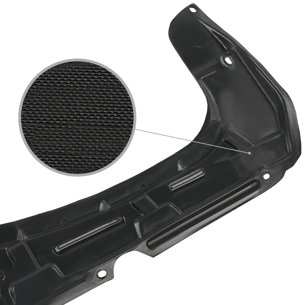 Front Engine Splash Shield Fit for 2007-2012 Nissan Hatchback Versa 4-Door 75892El000, Ni1228132 Underbody Protective Panel