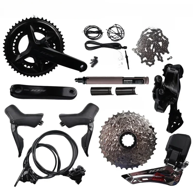AliExpress Shimano 105 Di2 Groupset R7170 12s Groupset R7170 Brake R7100 Crankset R7150 FD R7150 RD Original Shimano