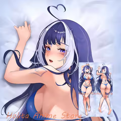 Shylily Vtuber Dakimakura Double-sided Print Anime Life-size 2WAY Cushion Body Pillow Cover