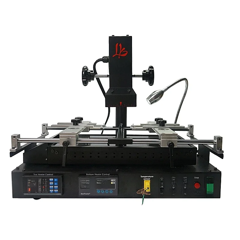 220 V LY IR8500 IR6500 V2 BGA Rework Station 2 Zones Infrarood Moederborden Mobiele Laptop Chip PCB Reparatie Soldeermachine - afbeelding 2