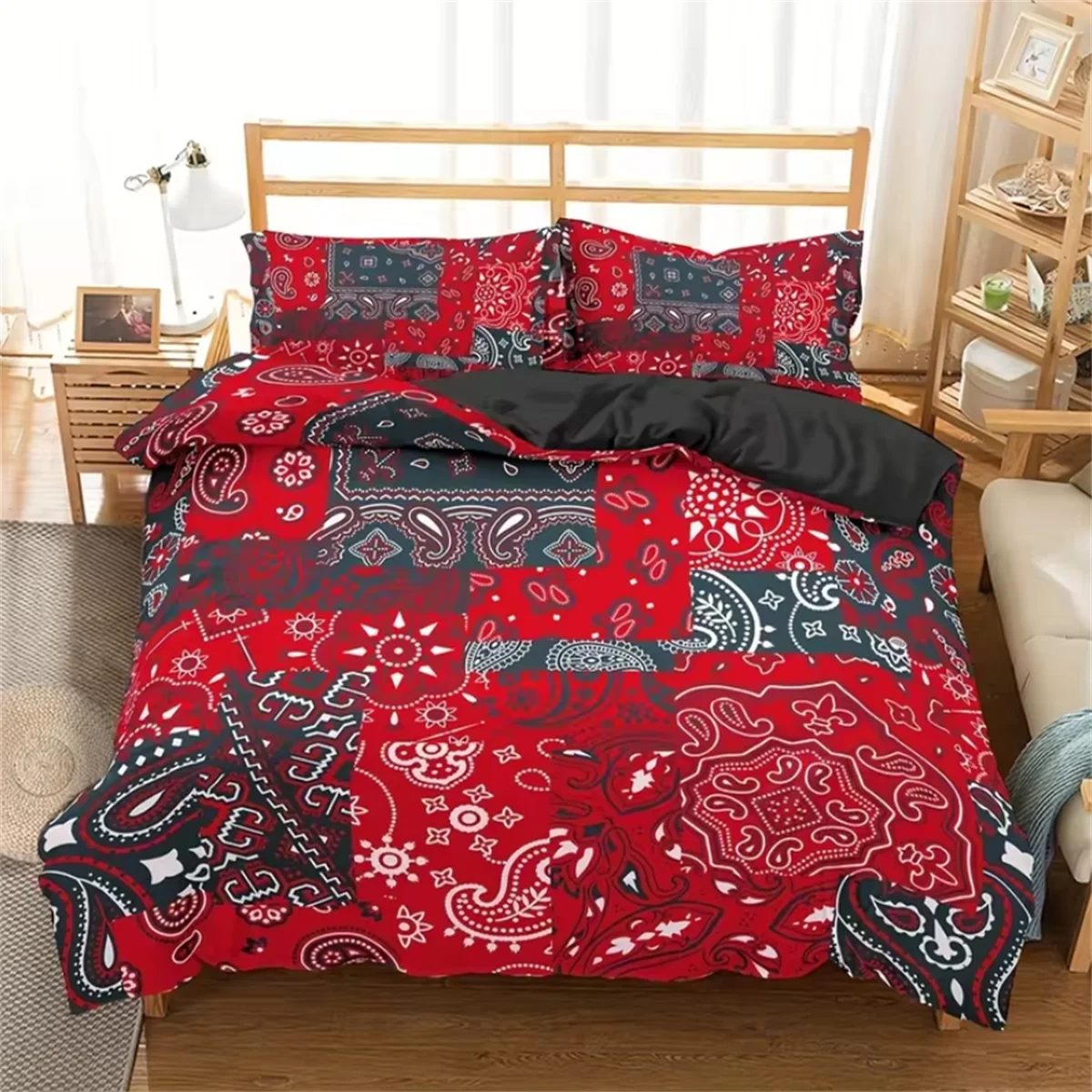 Couple Bedding Set 3D Duvet Cover Set Single Double Twin Full Size Teens Adults Bedclothes Soft Polyester Bed Linen For Baby