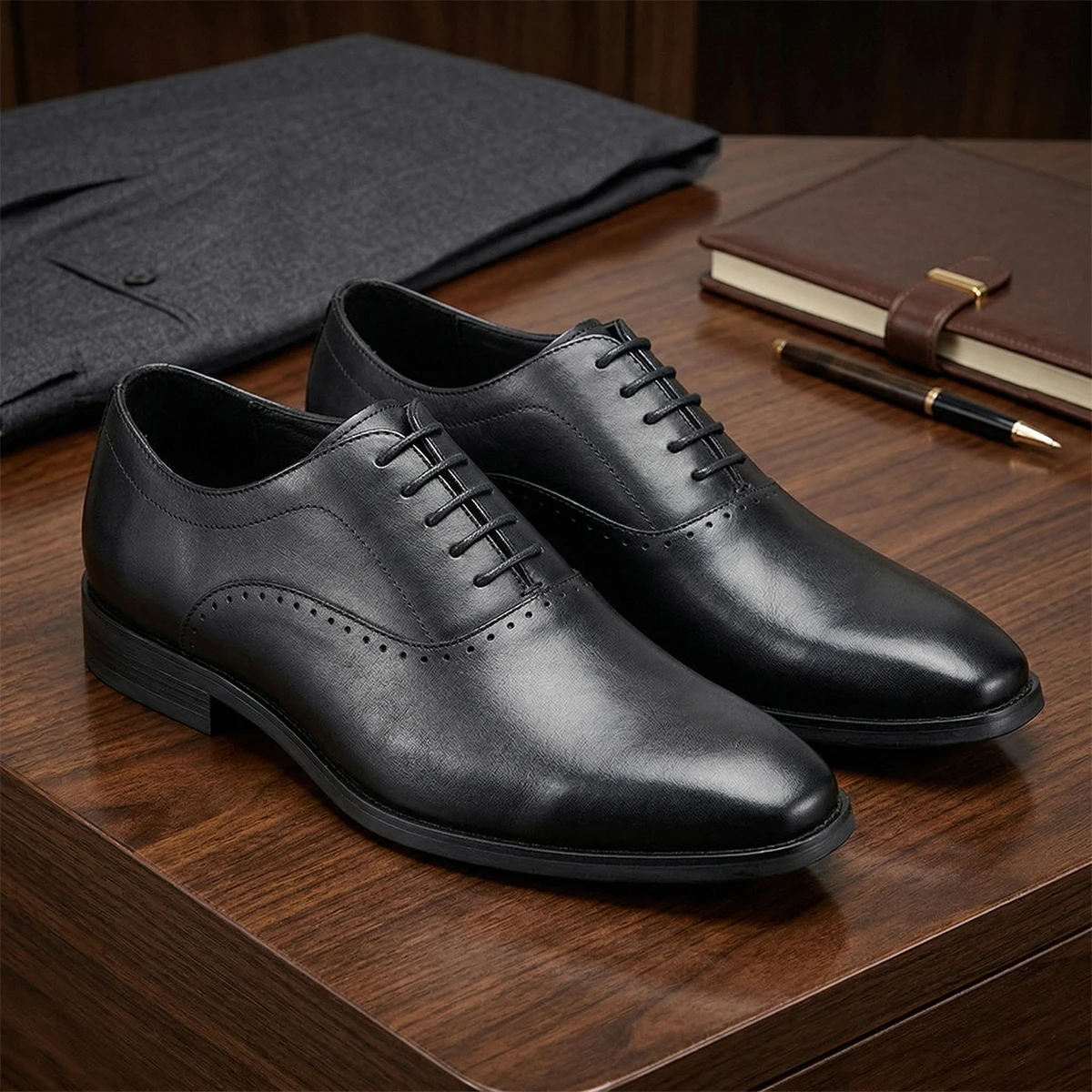 

Мужские классические туфли из натуральной кожи для офиса и деловых встреч, удобные, дышащие, с кожаной подкладкой, для свадьбы