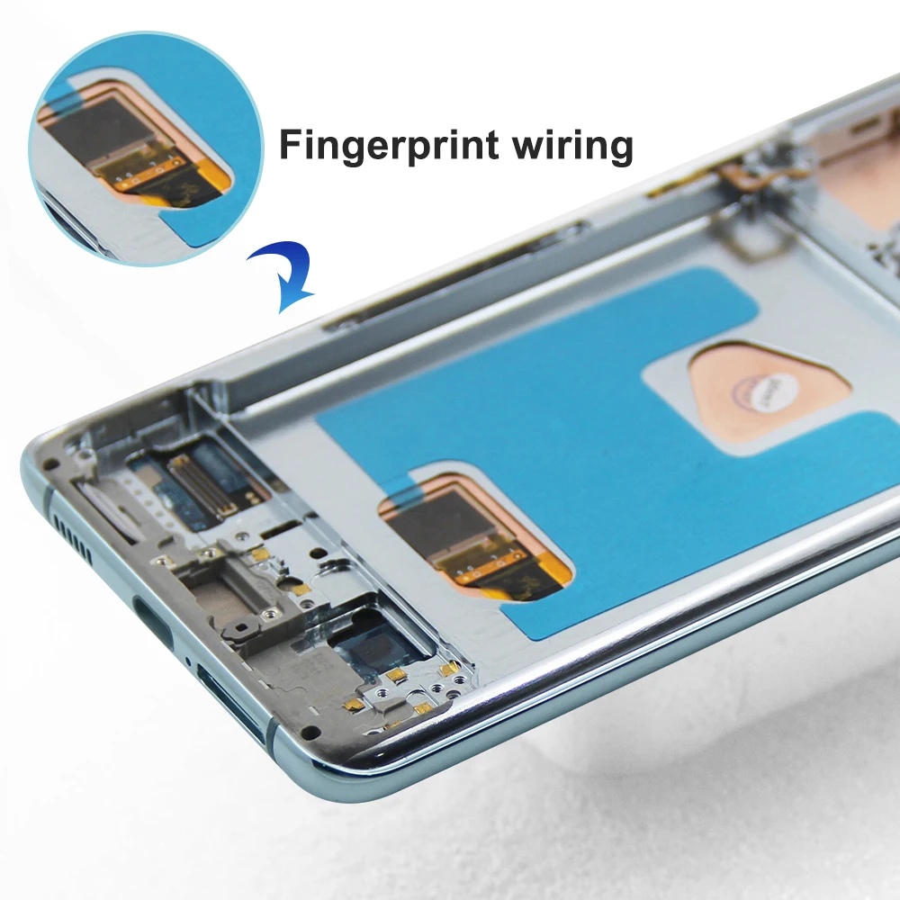 AMOLED LCD For Samsung S21 Plus Display with Frame For Samsung S21 Plus 5G G996B G996B/DS Lcd Display Replace Digital