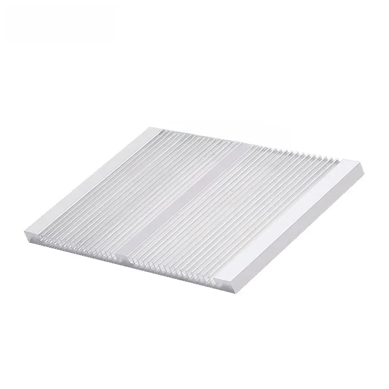 Dissipateur thermique en aluminium ultra fin pour LED, 160x8mm, longueur 100/200/300mm, refroidisseur pour amplificateur haute puissance, technologie IC