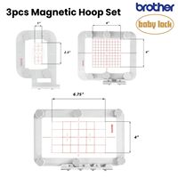 Brother NV950 NV180D M230E M280D M240ED 500D 97E 955 PE300S SE600 SE400 Embroidery Machine Magnetic Embroidery Hoops Frames
