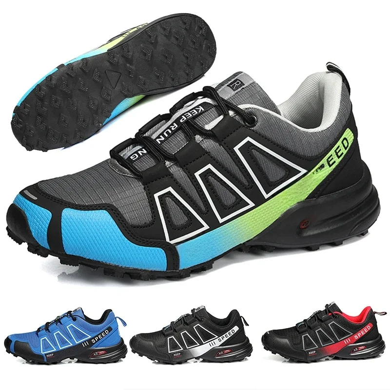 Wanderschuhe Herren Outdoor Gummisohle Rutschfeste taktische Trainingsschuhe Leichte bequeme Wander-Reise-Sportschuhe Herren
