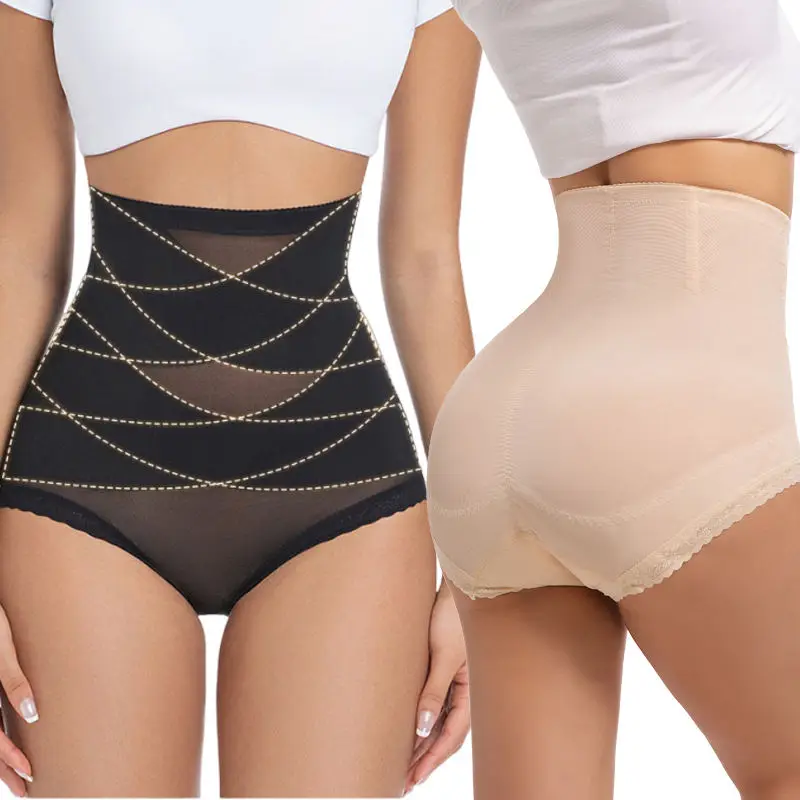 Women’s High Waist Tummy Control Shapewear Shorts Hip Lifting Body Shaping Underwear Seamless Butt Lifting Slimming Panties view 4