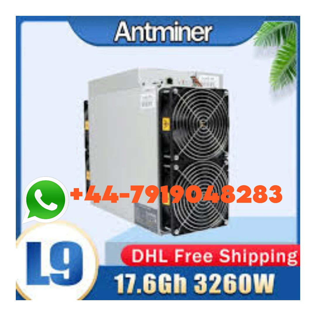 PROMO SALES BITMAIN Antminer L9 16G 3360W Litecoin Miner L9 Mining LTC+Doge+Bells Coins Scrypt Crypto Algorithm