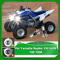 2X 6000K bombilla de faro LED H6 lámparas para Yamaha Raptor 350 660R 700 700R para YFM350R YFM660R