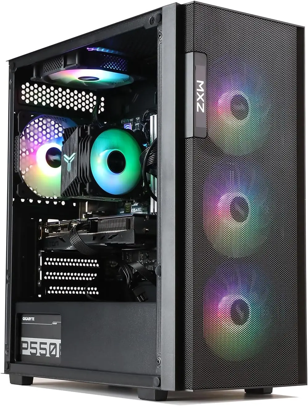 MXZ ordenador PC para juegos I5 10600KF, RTX3060, 8GB x 2 DDR4, NVME M2 1T, ventiladores 6RGB, Windows 11