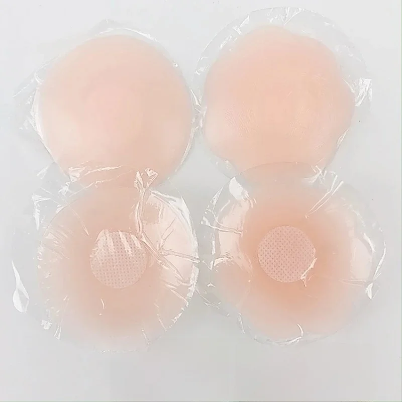 Couvre-mamelons en Silicone pour femmes, 2 à 6 pièces, pétales de sein réutilisables, soutien-gorge Invisible, Pasties, coussinet de poitrine, autocollant, accessoires intimes